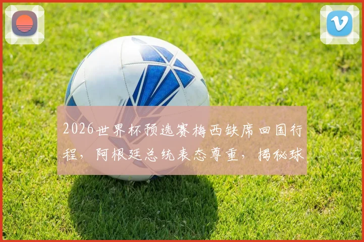 2026世界杯预选赛梅西缺席回国行程，阿根廷总统表态尊重，揭秘球队面对争议判罚的专业应对