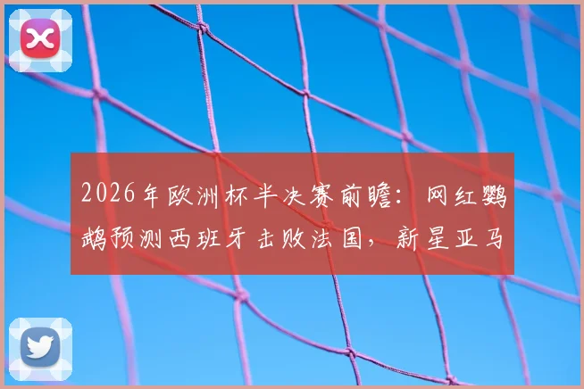 2026年欧洲杯半决赛前瞻：网红鹦鹉预测西班牙击败法国，新星亚马尔成关键变数